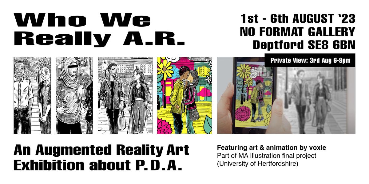 Who We Really A.R.: Augmented Reality Art Exhibition