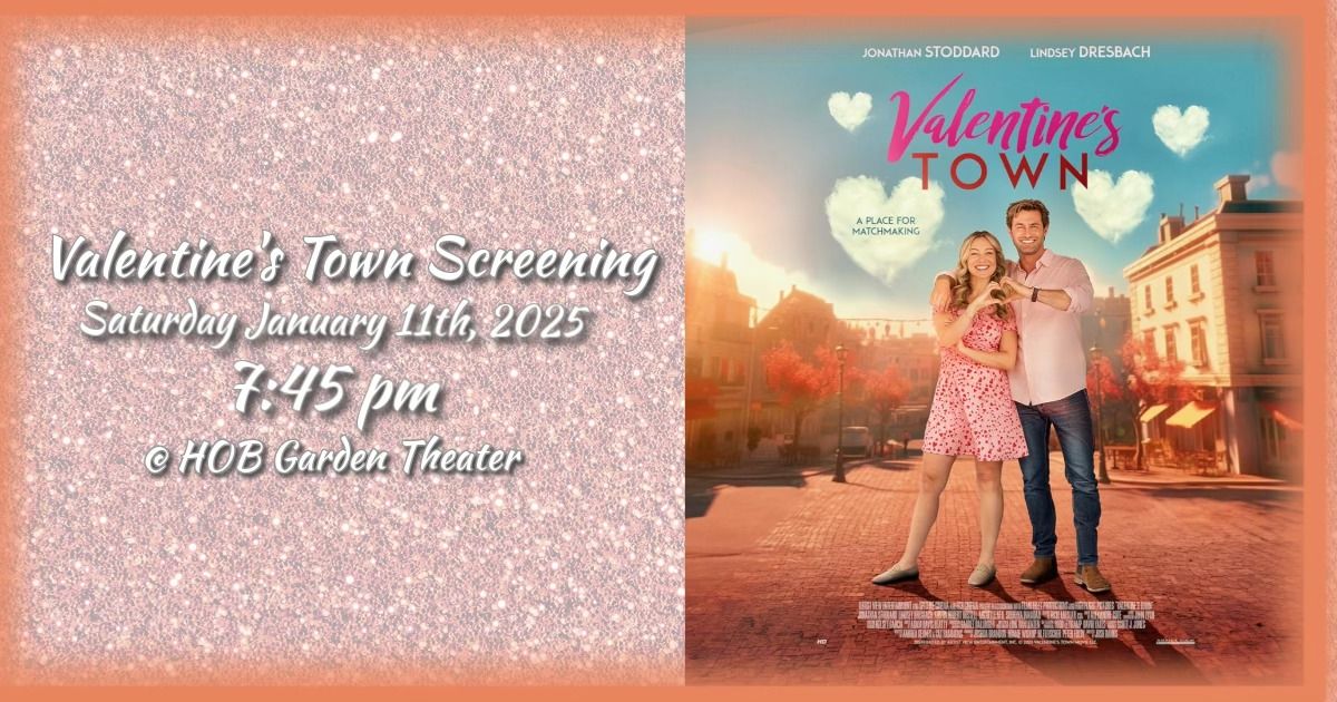 Screening: Valentine's Town - Filmed in Dunedin, FL