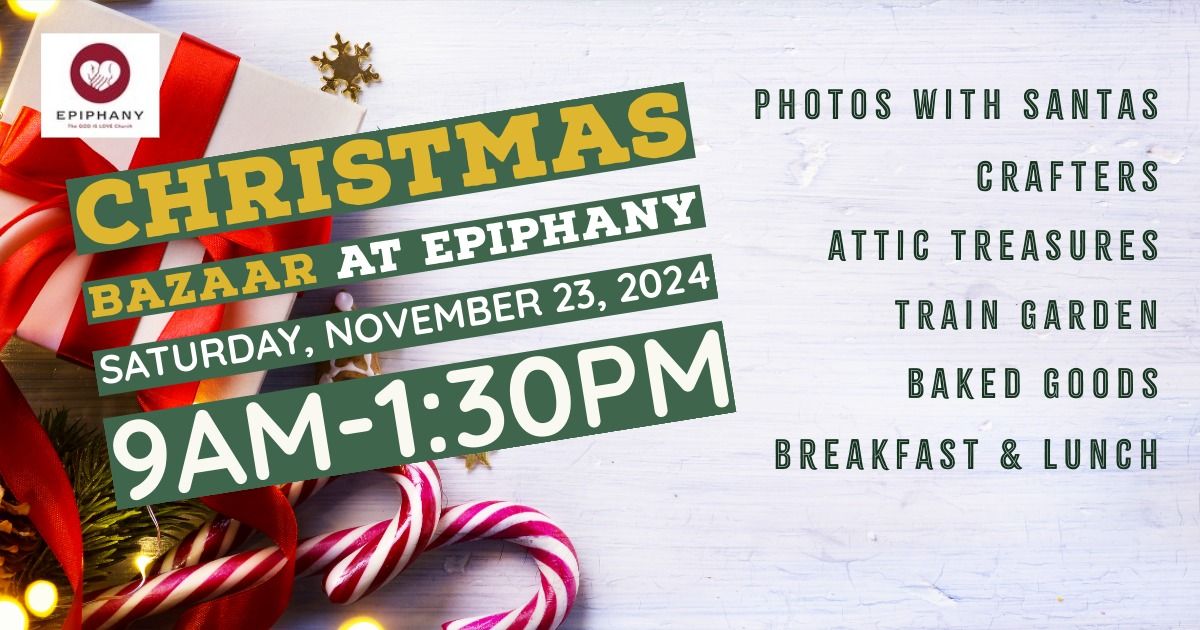 2024 Epiphany Christmas Bazaar