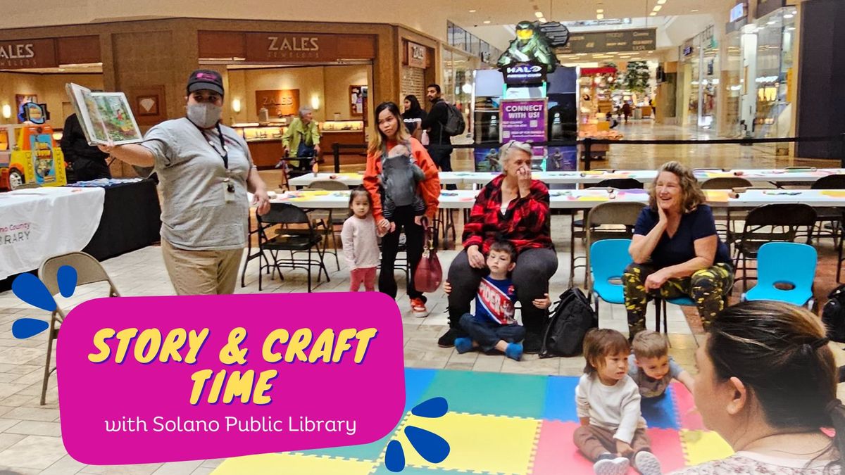 Storytime & Craft, Hosted by Solano County Library