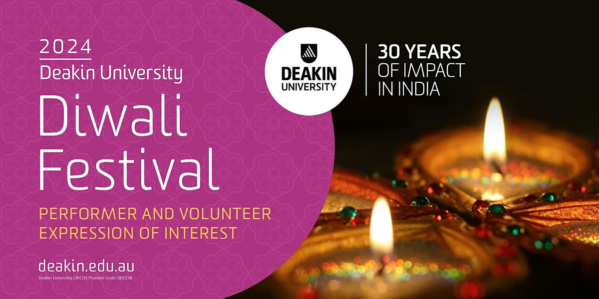 2024 Diwali Festival Performer and Volunteer Expression of Interest