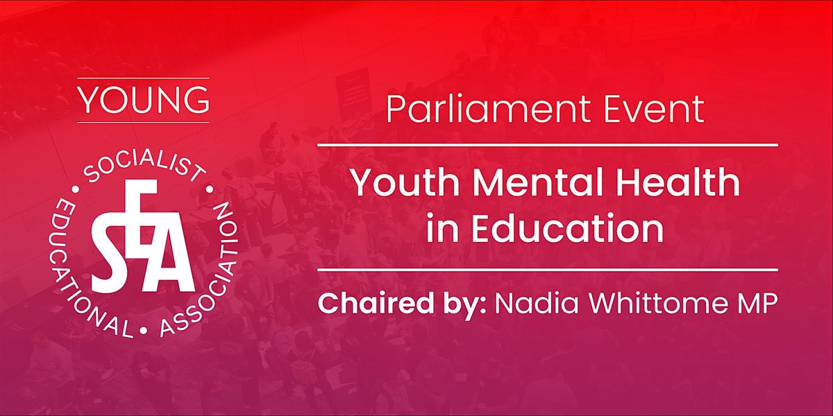 Youth Mental Health in Education - Parliament Panel