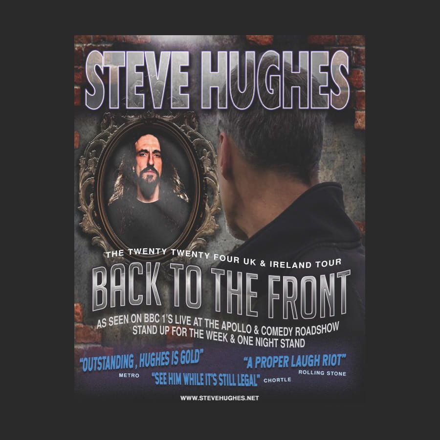 Steve Hughes\nBack To The Front Thursday 13th June