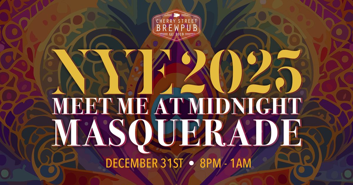 NYE PARTY! Meet Me at Midnight Masquerade