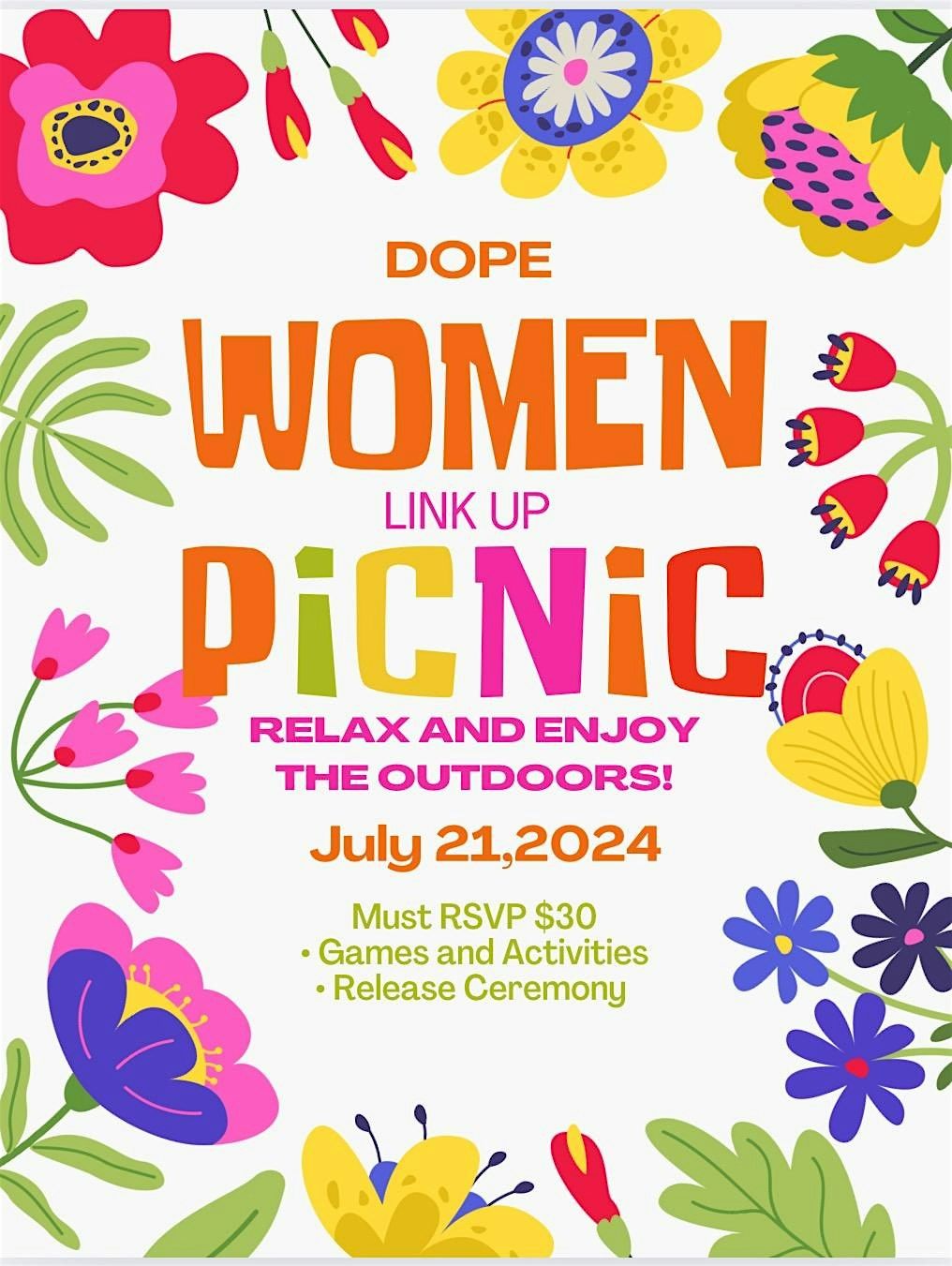 Dope Women Link Up Picnic