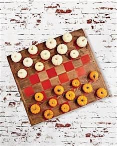DIY Checkerboard for Autumn