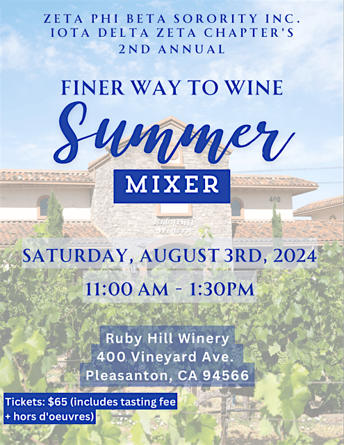 2nd Annual FINER Way to Wine