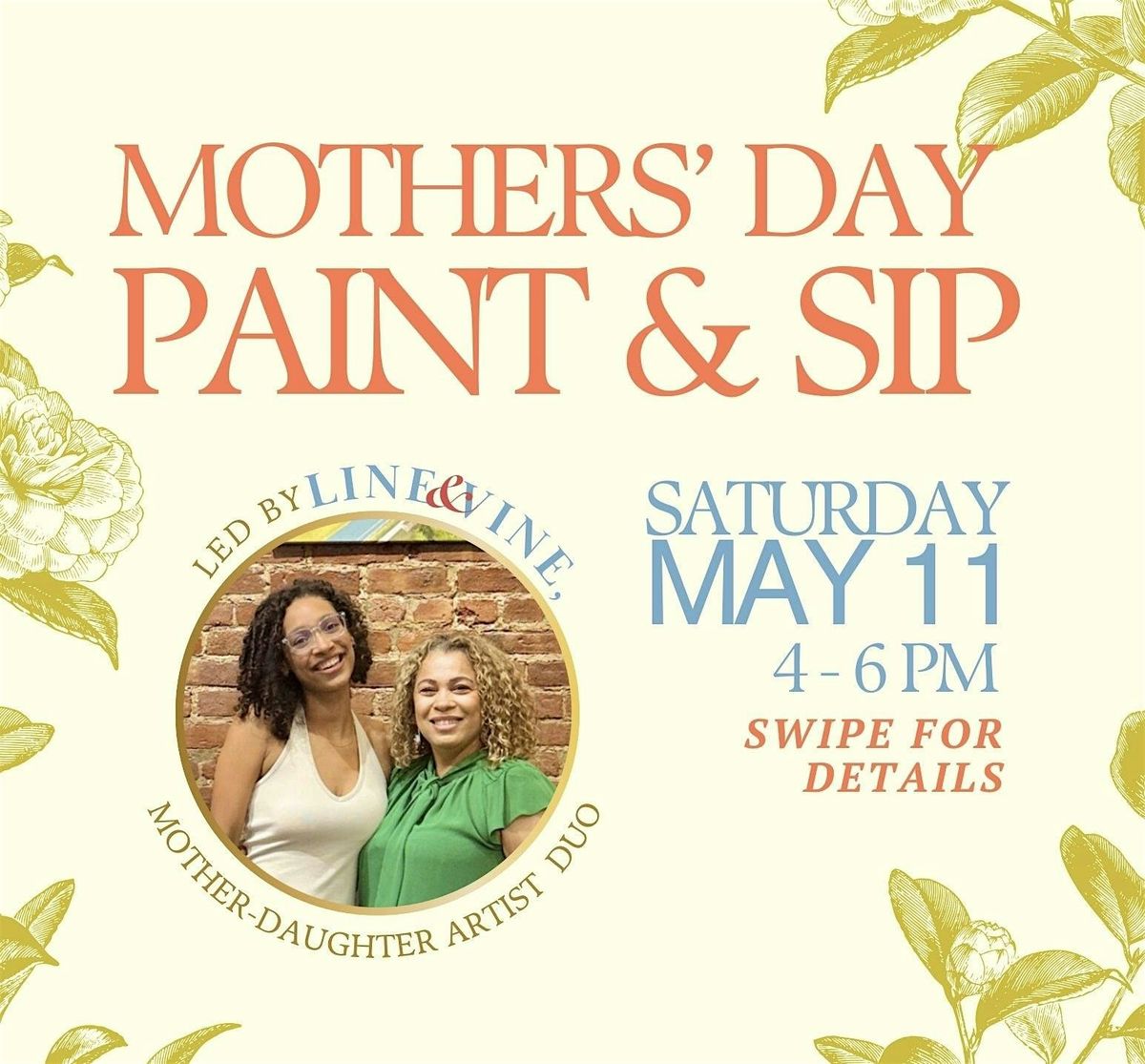 Mothers' Day Paint & Sip @ Crema!