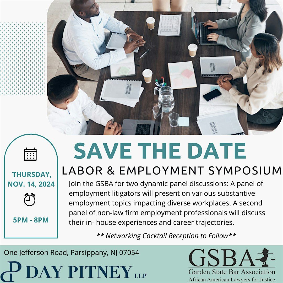 GSBA 5th Annual Labor and Employment Symposium