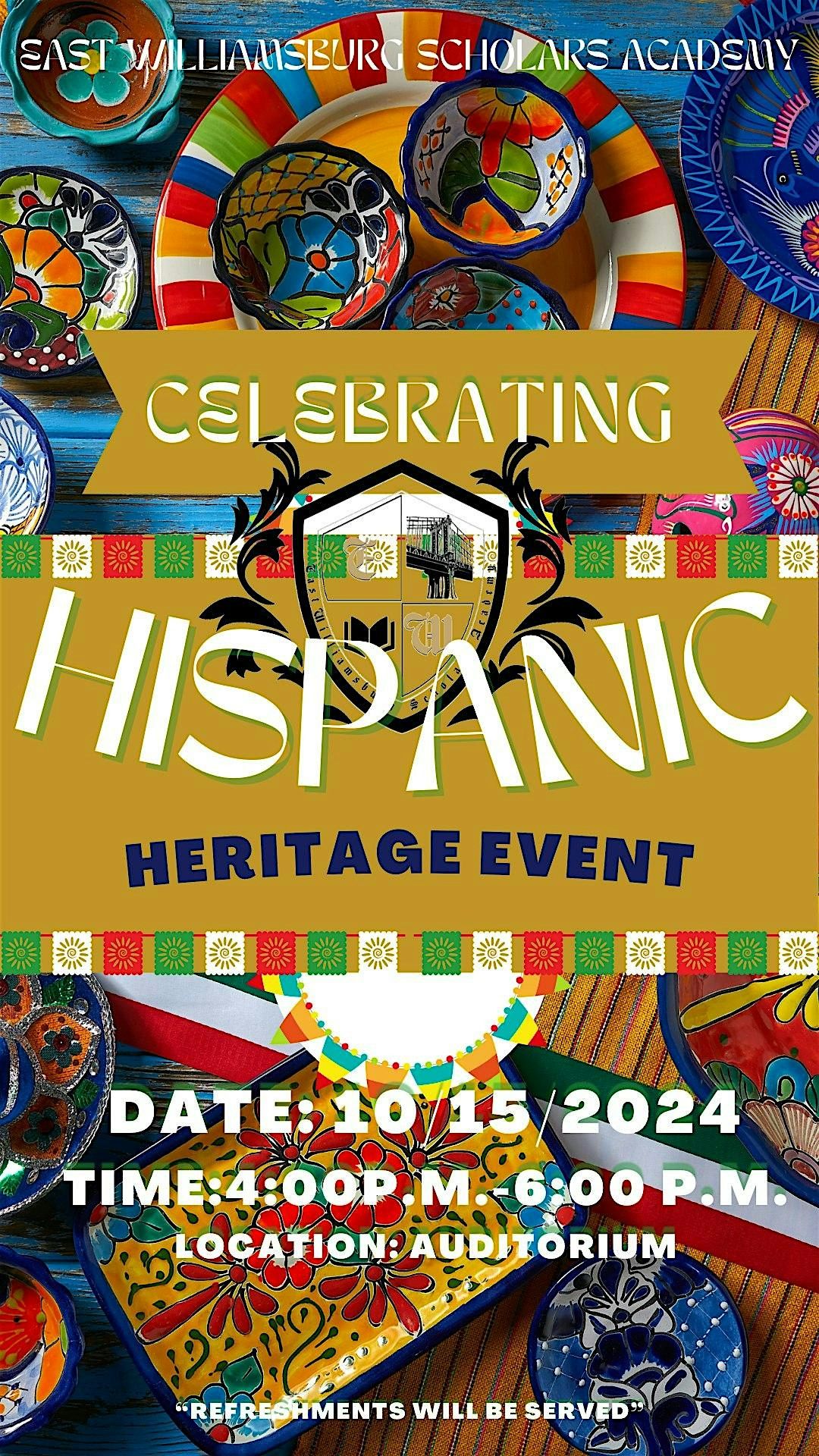 EAST WILLIAMSBURG SCHOLARS ACADEMY-HISPANIC HERITAGE CELEBRATION 2024