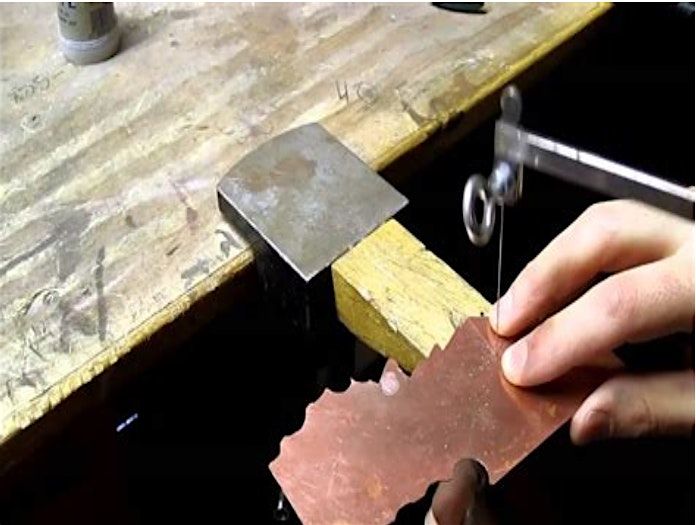 Cutting, Soldering and Riveting Copper for Jewelry and Art Projects