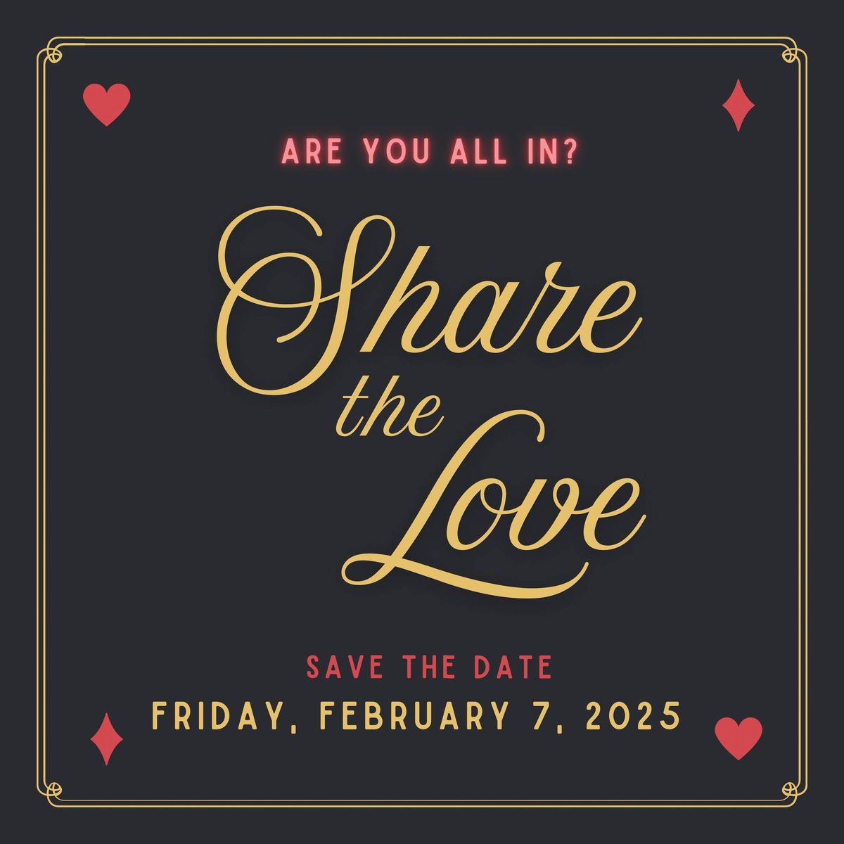 Share the Love fundraiser