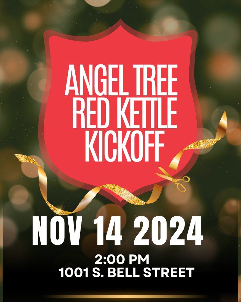 Red Kettle - Angel Tree Campaign Kickoff Ribbon Cutting