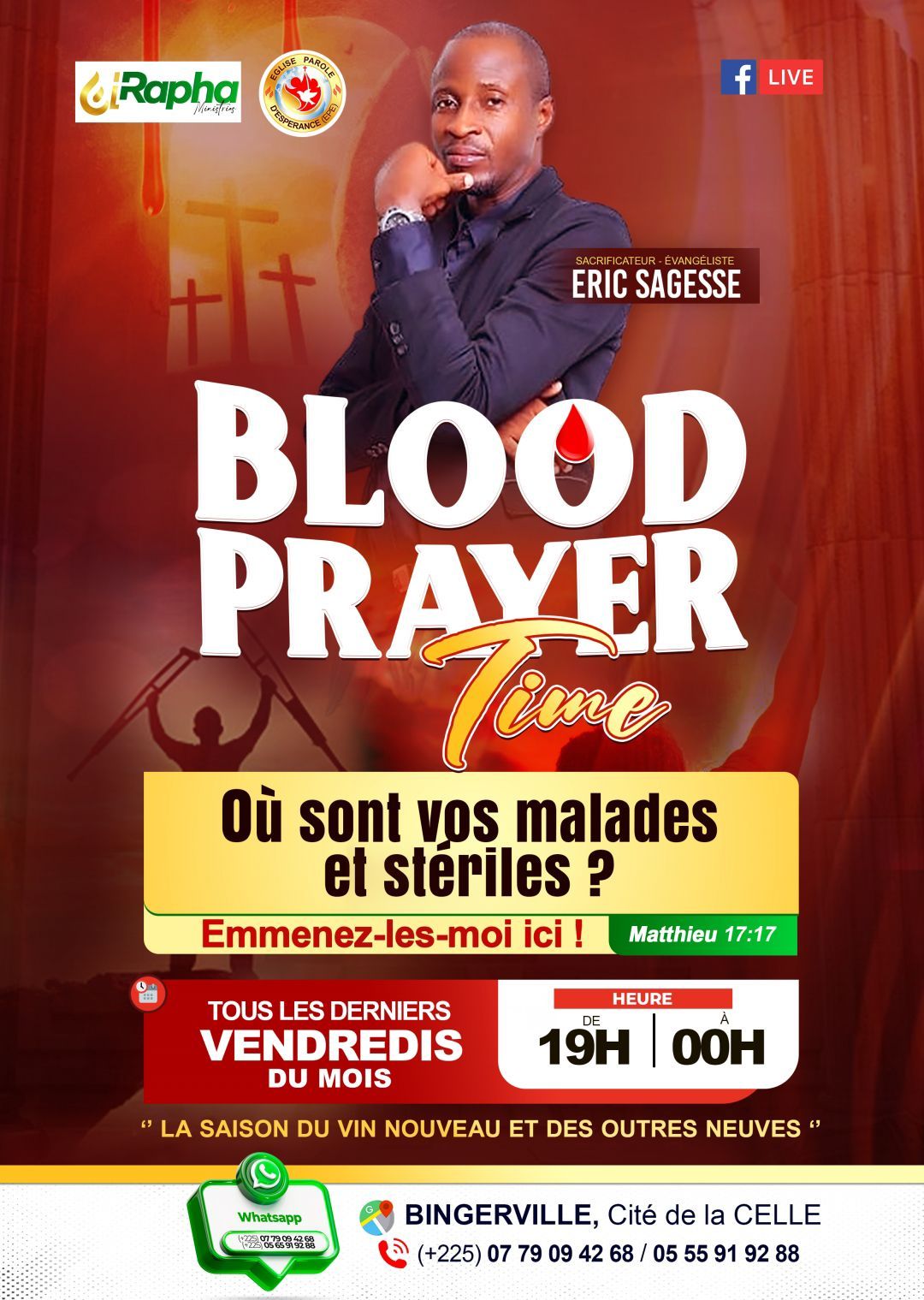 BLOOD PRAYER TIME