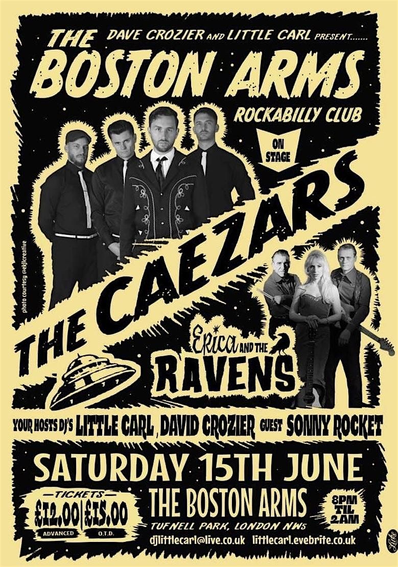 The Caezars at the Boston Arms Rockabilly Club