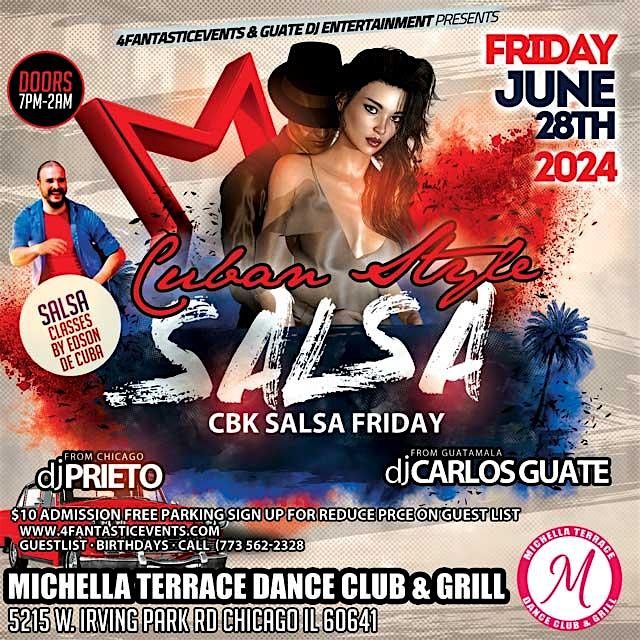 CBK Salsa Friday (Cuban Style) @ Michella\u2019s Nightclub