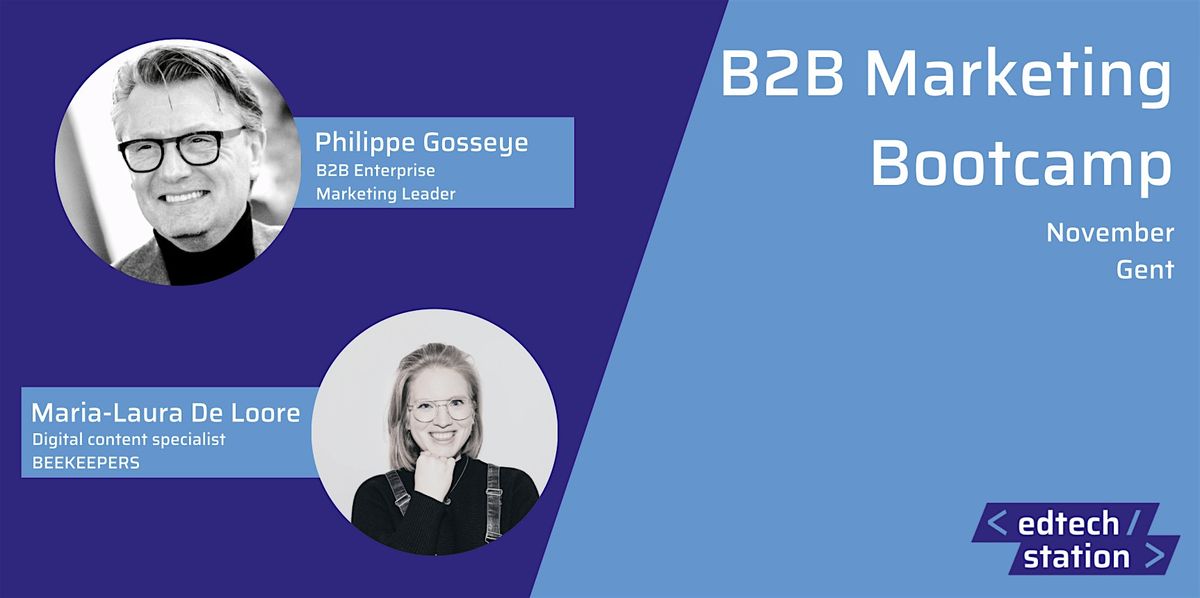 B2B Marketing Bootcamp for Edtech companies