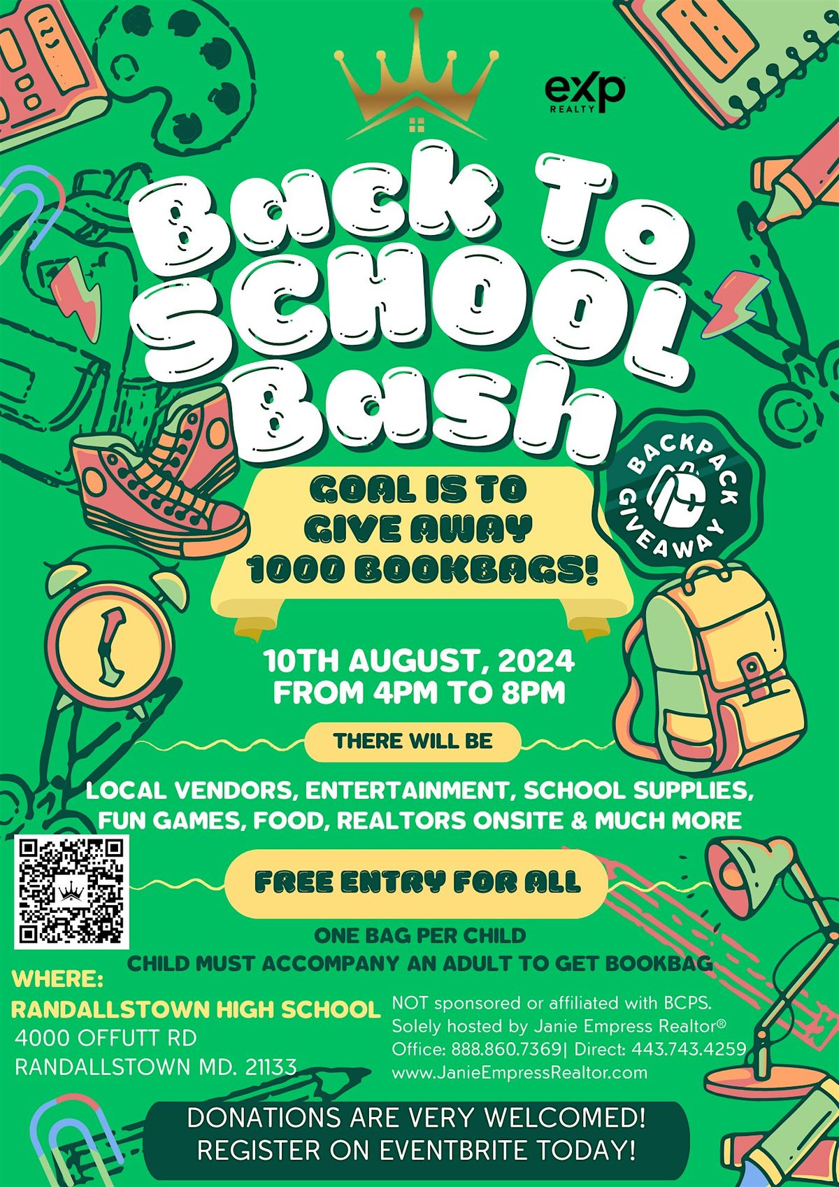 4th Annual Back to School Bash! by The Empress Team