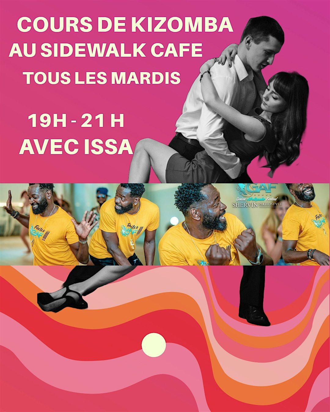 Cours de dance Kizomba - Passion in motion with Issa