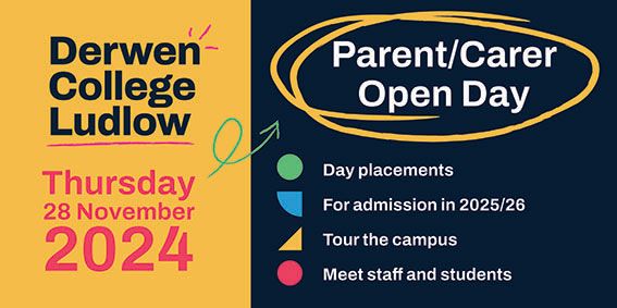 Derwen College Ludlow Open Days