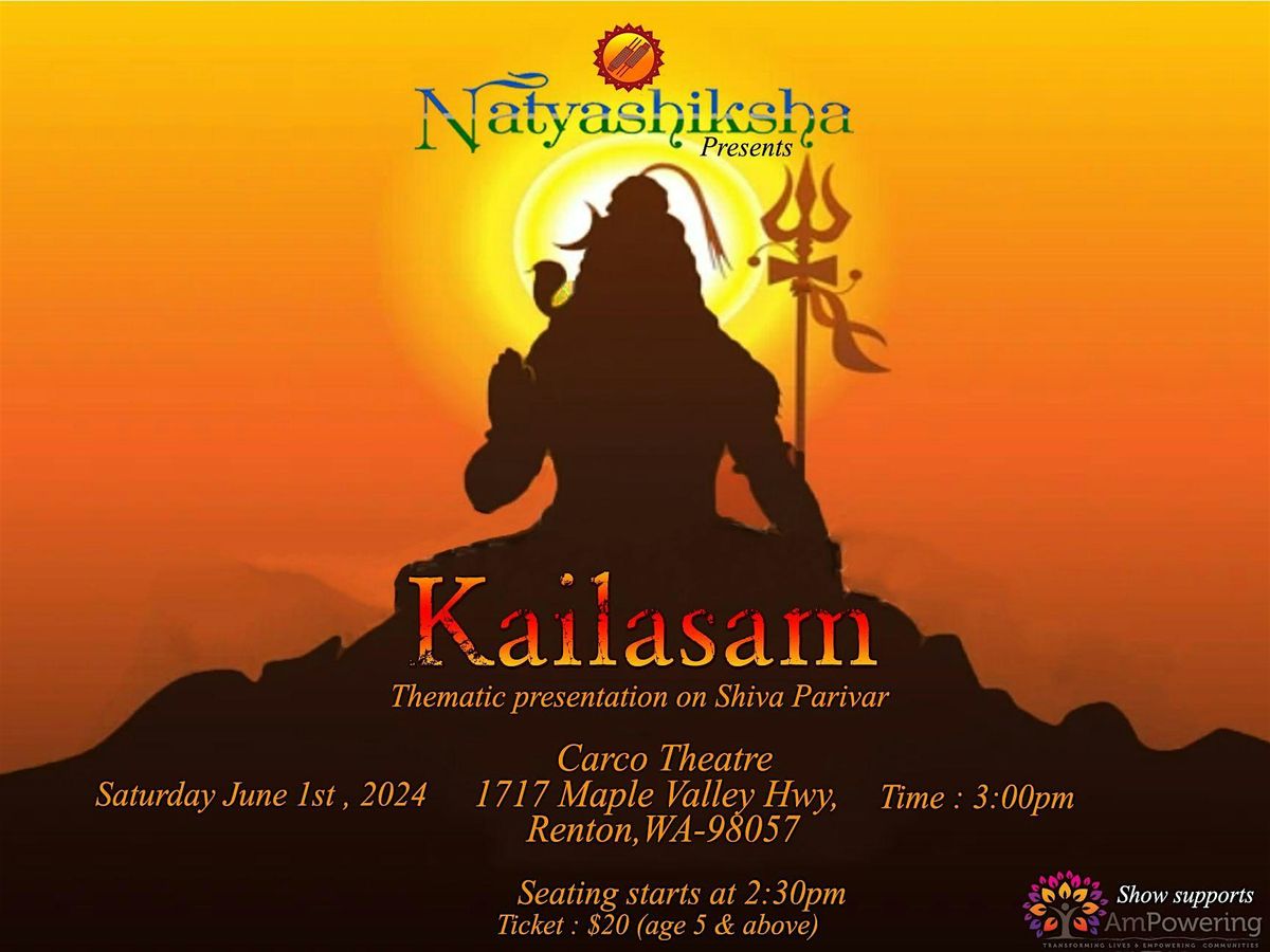 Kailasam - A Fundraising Thematic Presentation on Lord Shiva's Parivar