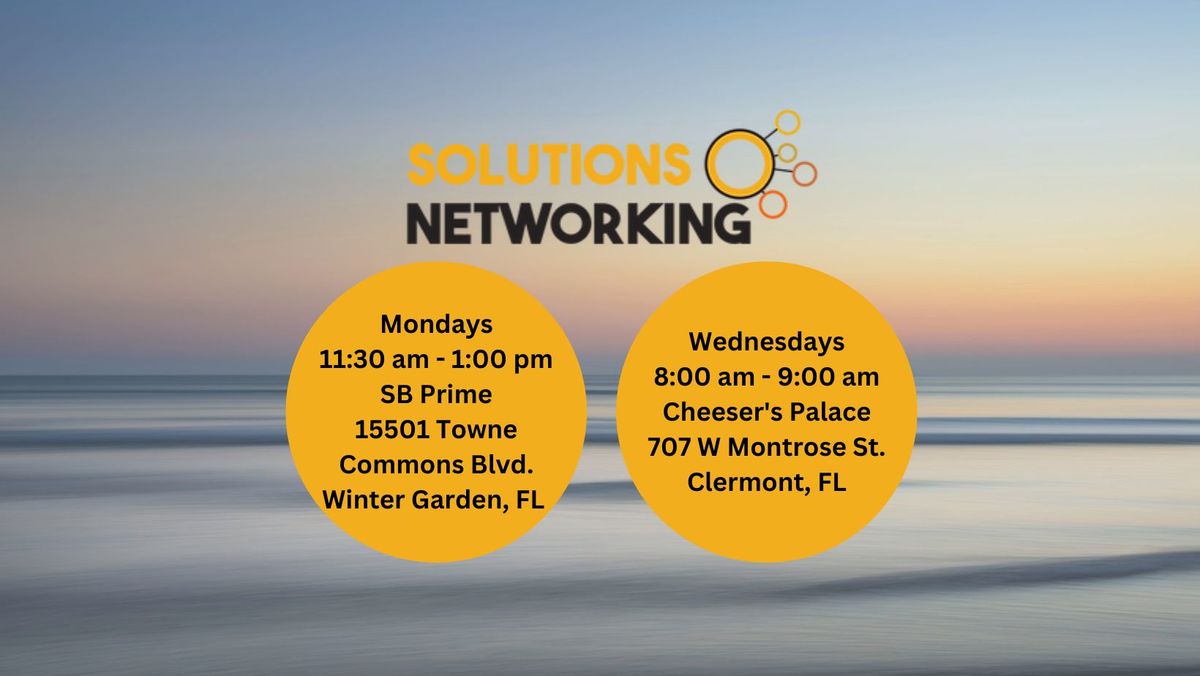 Solutions Networking - Clermont