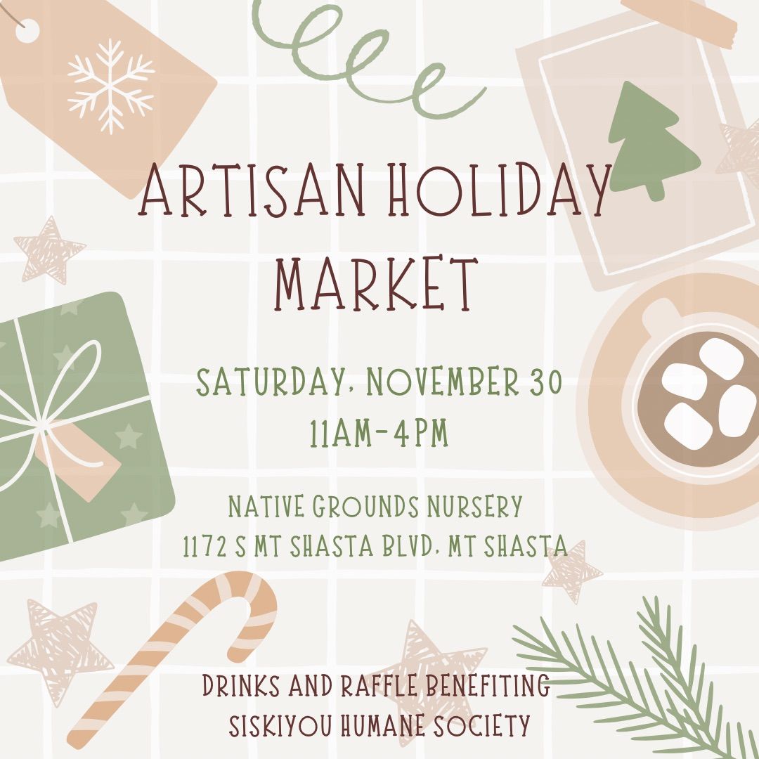 3rd Annual Artisan Holiday Market 