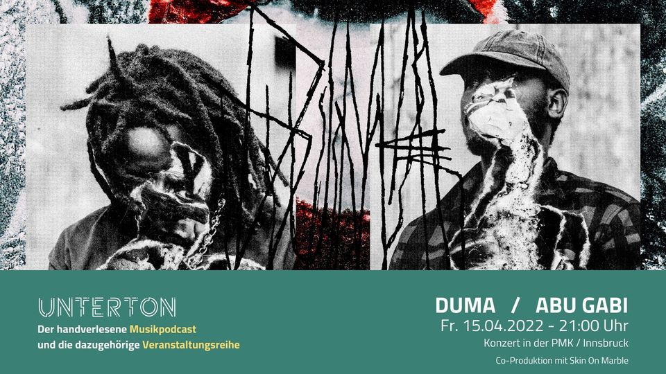UNTERTON pres. DUMA | ECKO BAZZ | ABU GABI x KLIMENTINA LI live A/V, p ...