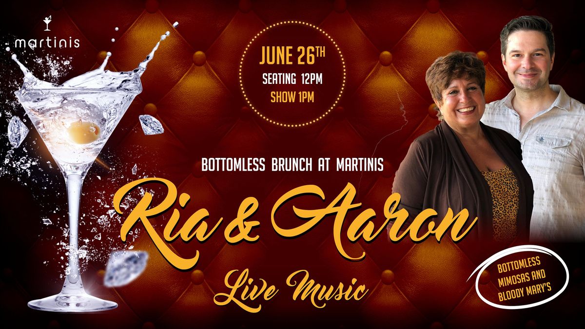Bottomless Brunch with Ria & Aaron - Live Music