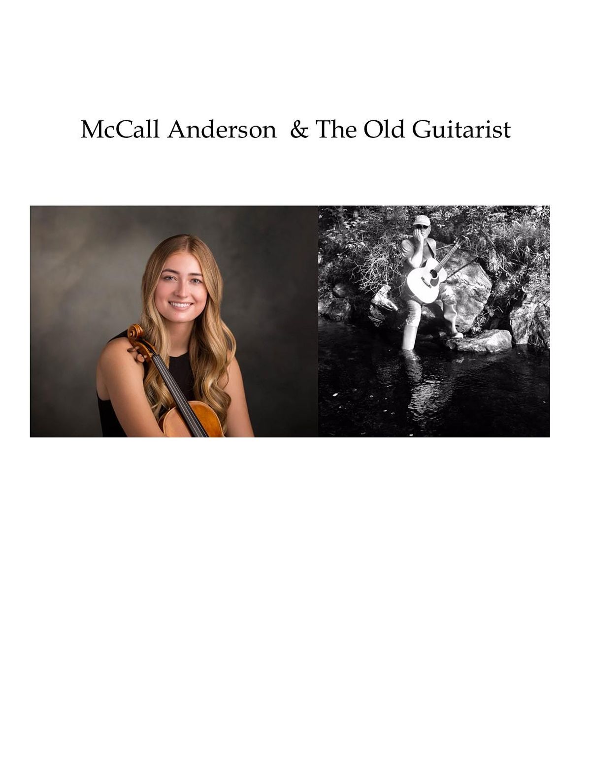 McCall Andersen & The Old Guitarist