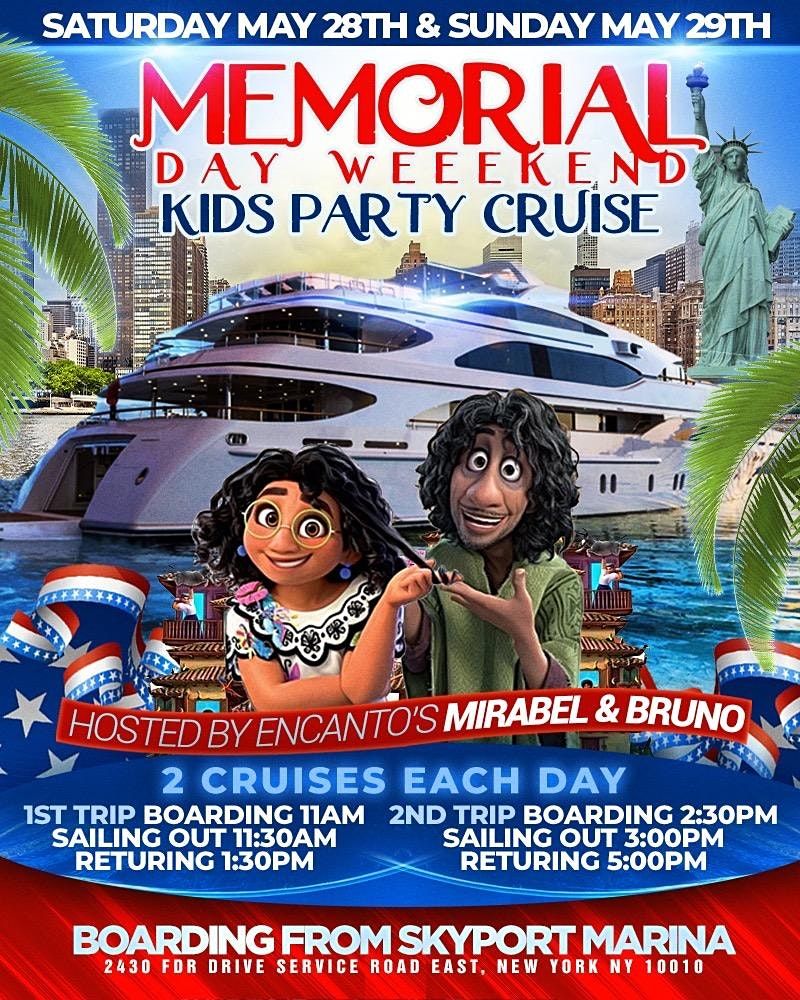 Kids Party Cruise Memorial Day Weekend