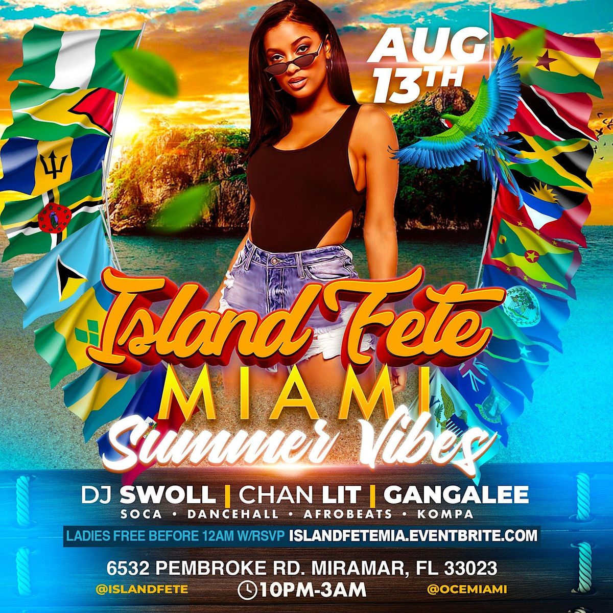 Island Fete Miami - Miami Carnival Weekend