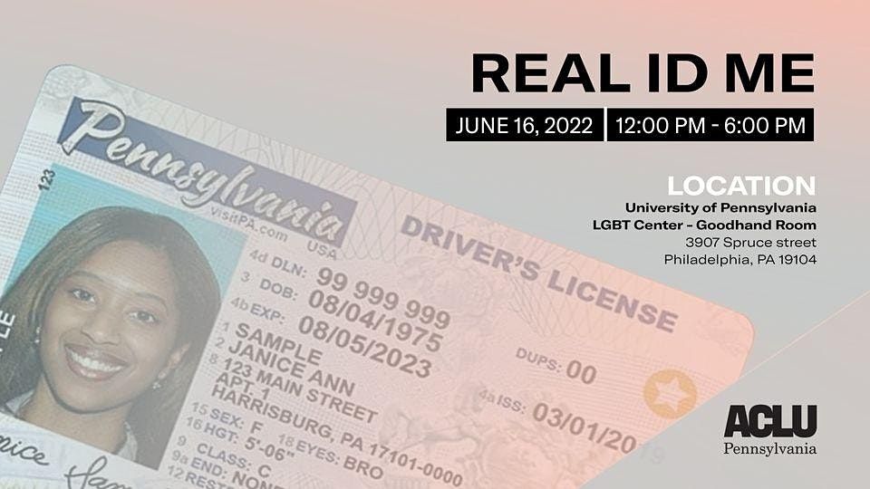 "Real ID me" Workshop and document clinic.