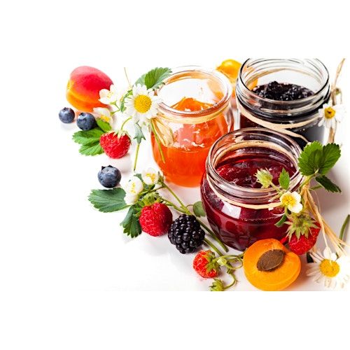 Mixed Berry Agave Jam & Zucchini Pineapple Jam