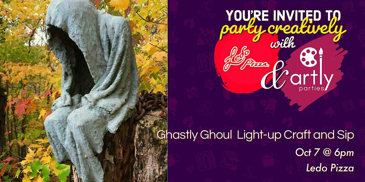 Ghastly Ghoul Light-up Craft and Sip