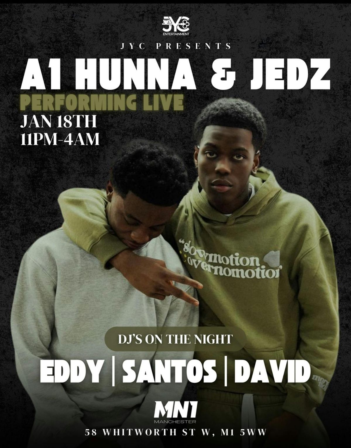 Live Performance By A1 Hunna &amp; Jedz 