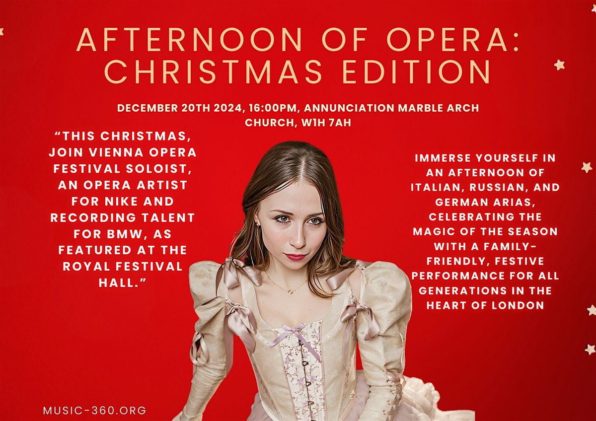 Afternoon of Opera: Christmas Edition