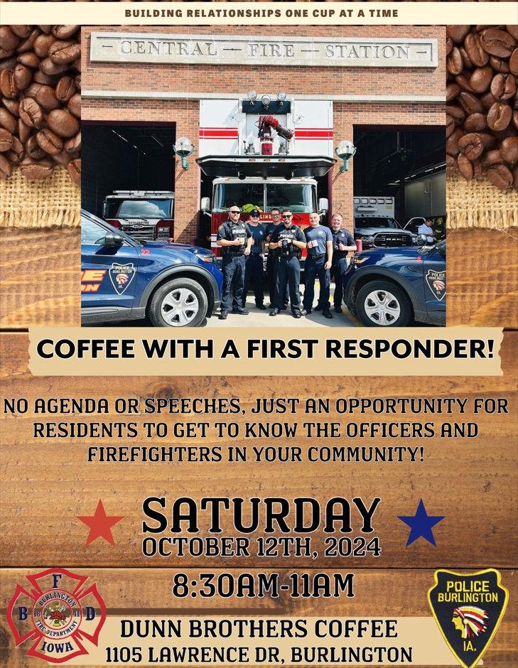 COFFEE WITH A FIRST RESPONDER 