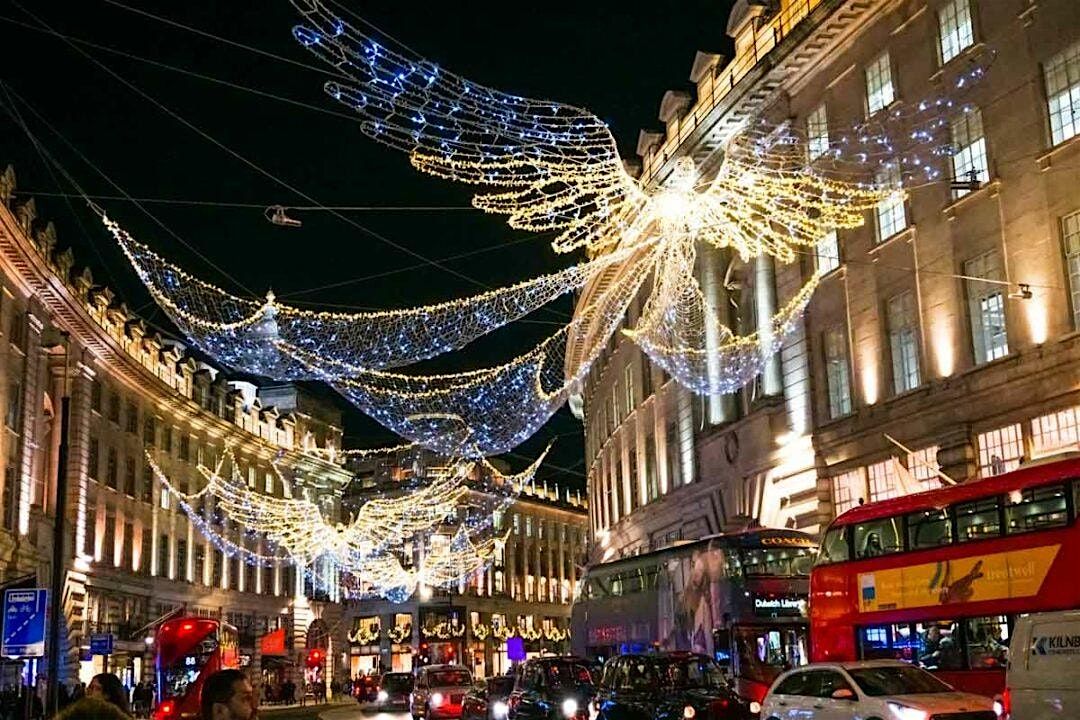 London Christmas Light Walk with Travel Minded