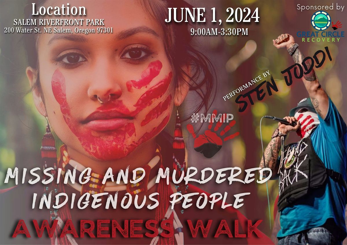 Missing And Murdered Indigenous Peoples Awareness Walk 2024, Riverfront ...