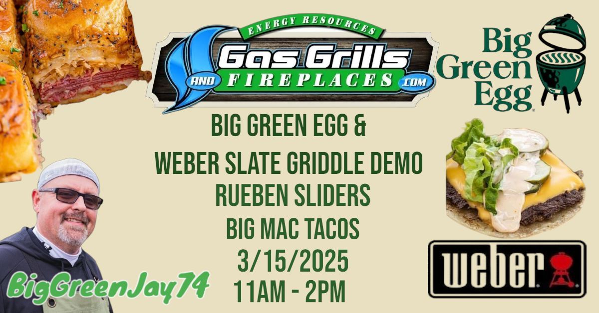 Big Green Egg & Weber Demo