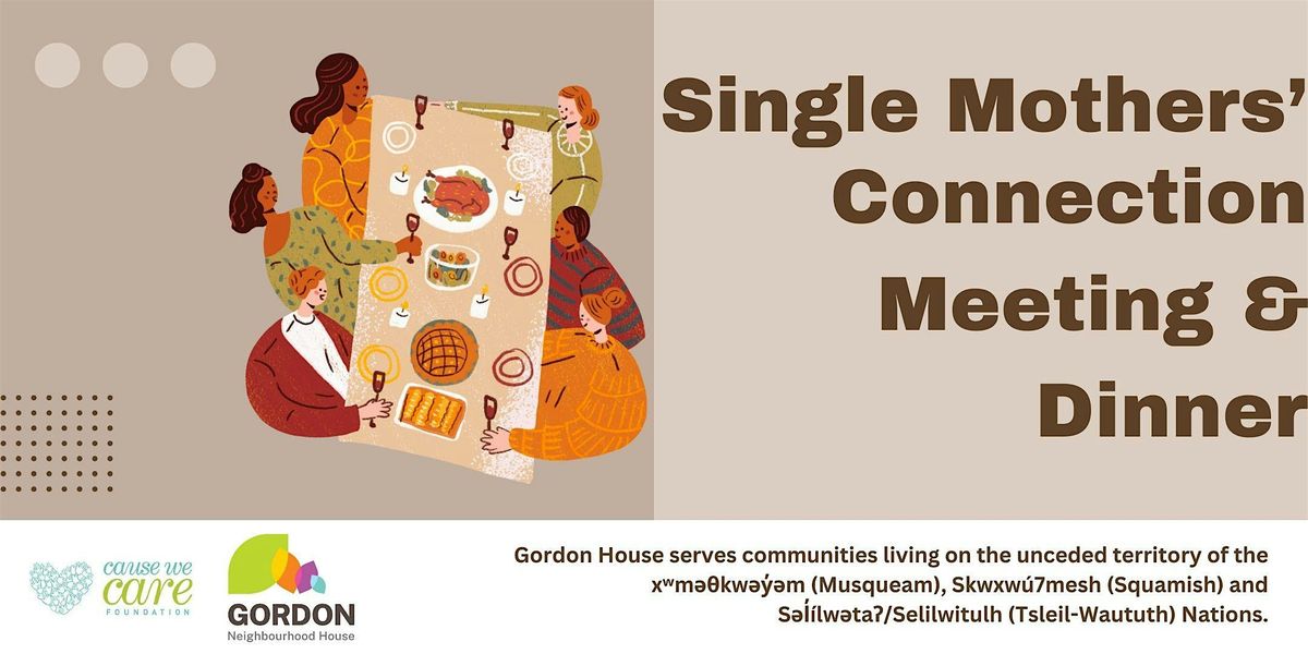 Single Mothers' Connection meeting & dinner
