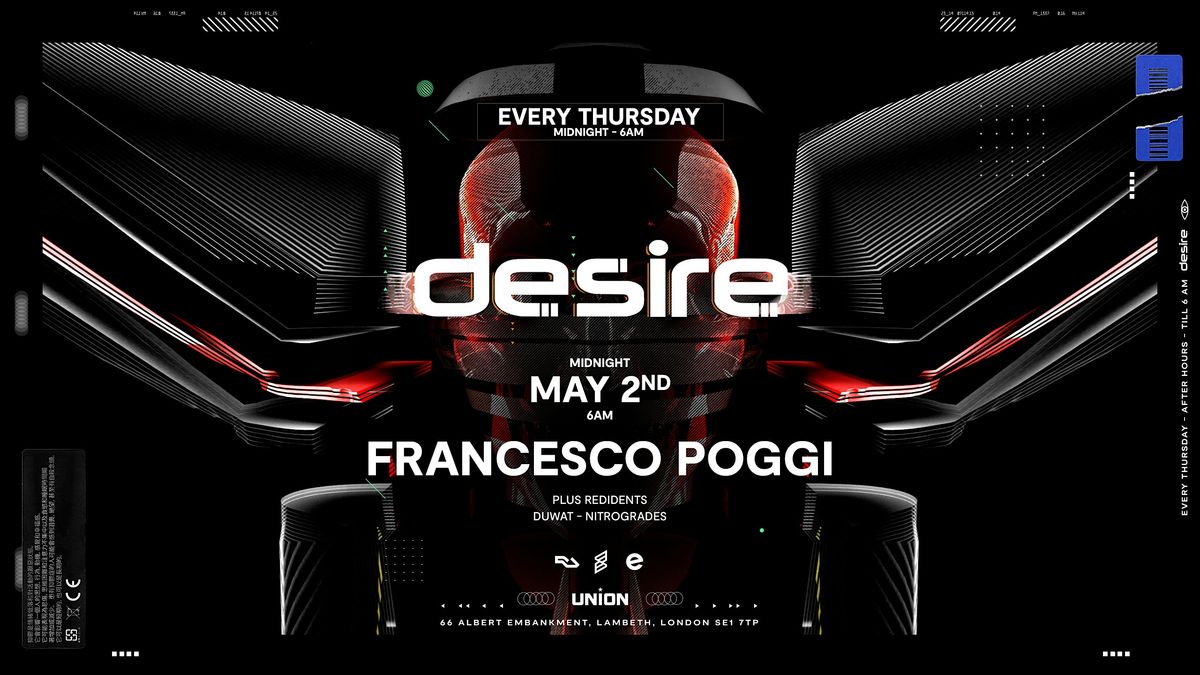 Desire (Your Weekly Thursday After Party)