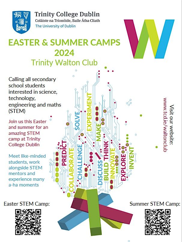 Easter STEM Camps: Trinity Walton Club
