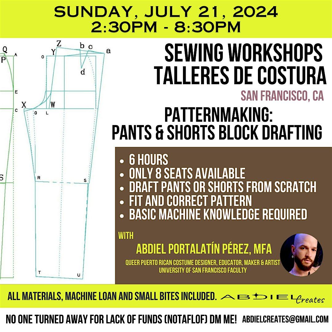 Patternmaking 101: Pants\/Shorts Block Drafting