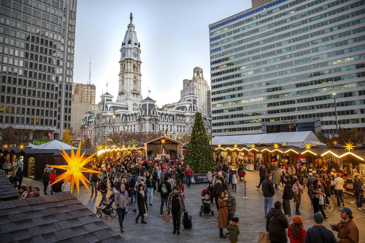 Christmas Village in Philadelphia