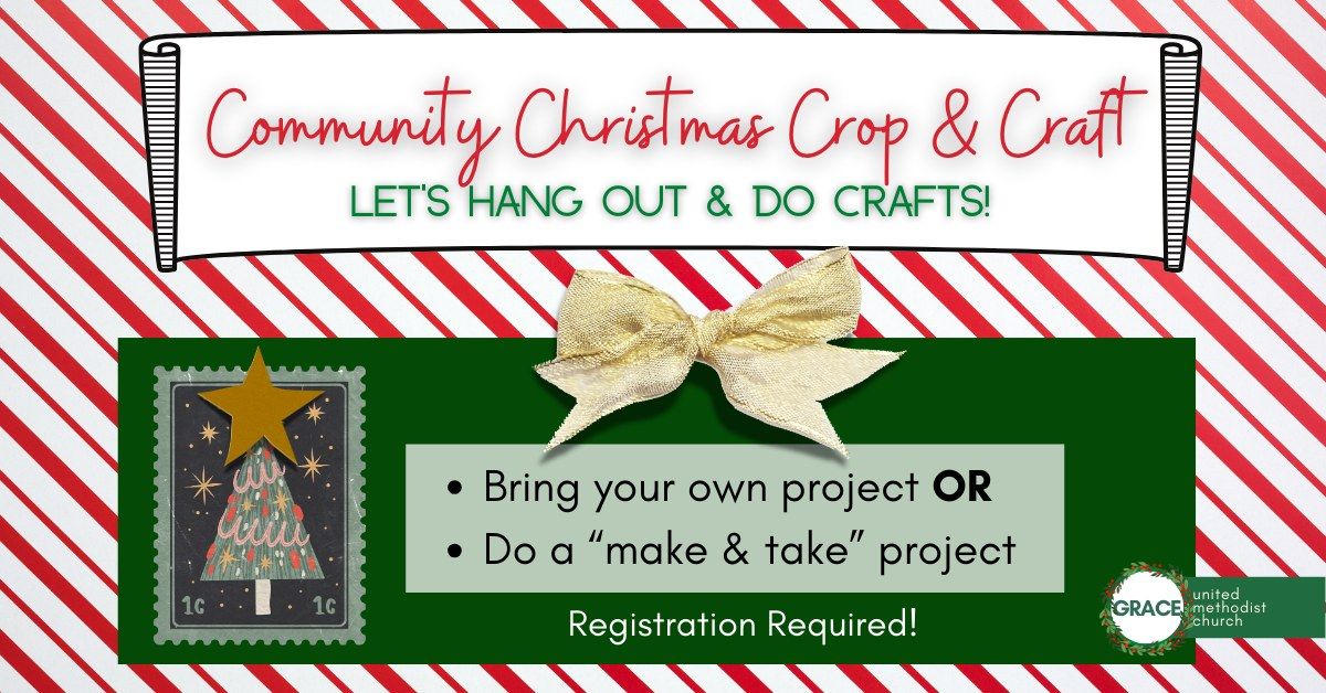 Christmas Crop & Craft (all day OR drop in!)