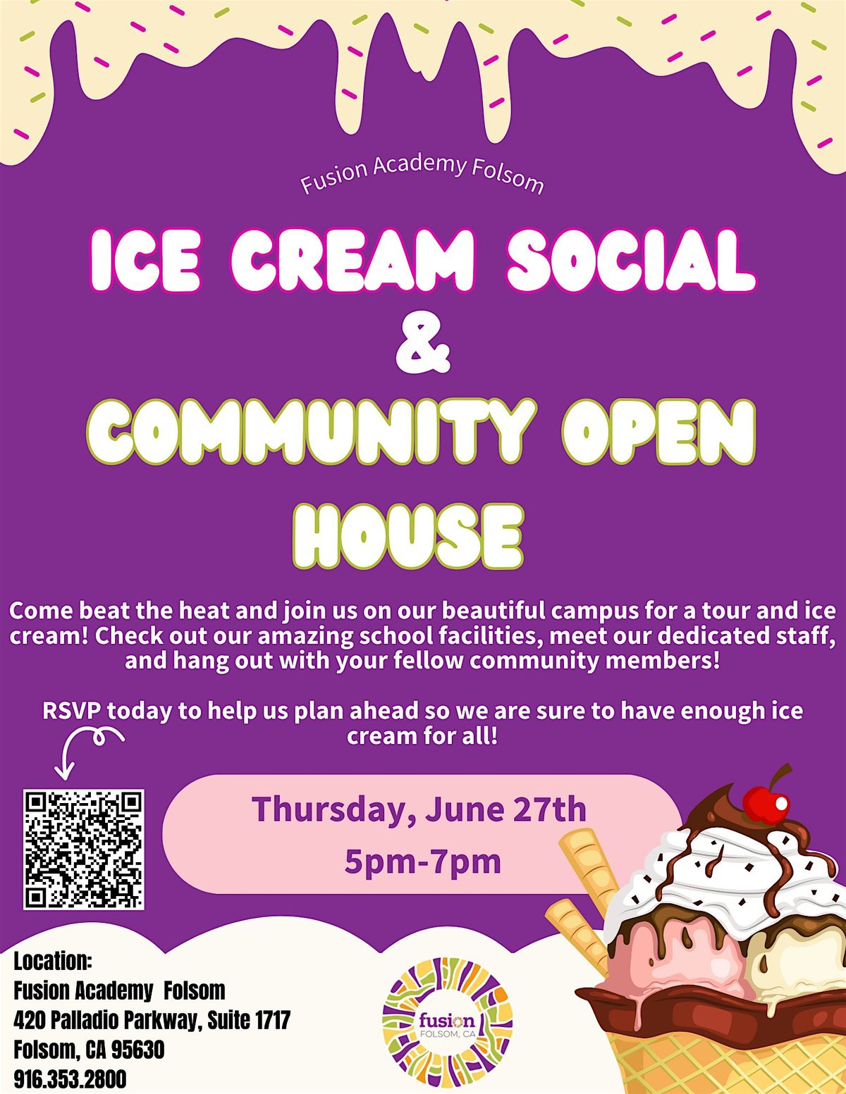 Ice Cream Social and Community Open House