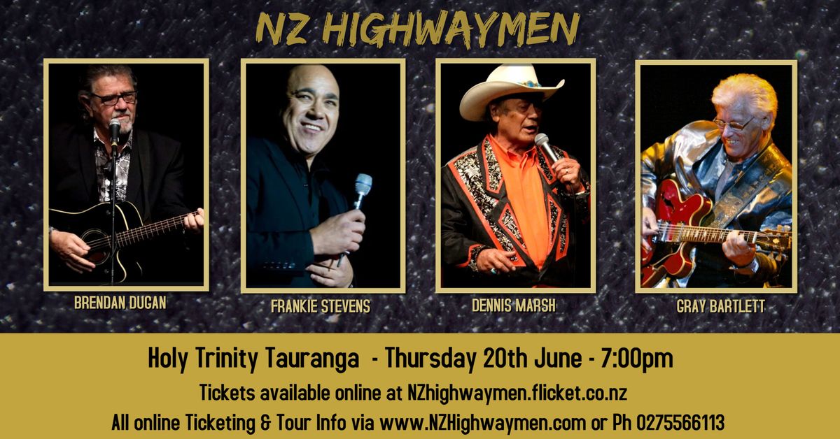 NZ Highwaymen (Brendan Dugan, Gray Bartlett, Dennis Marsh & Frankie Stevens) Tauranga