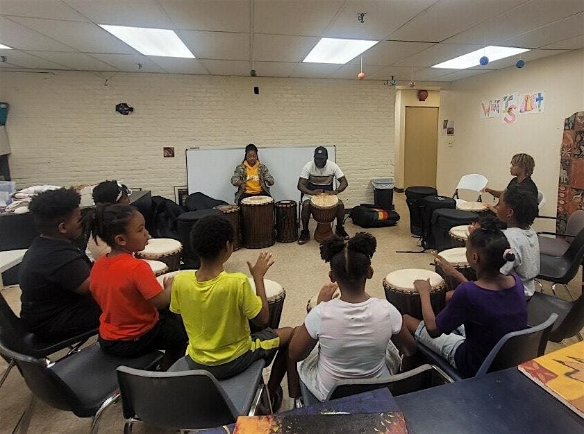 Youth African Drum Class with Fode "Lavia" Camara